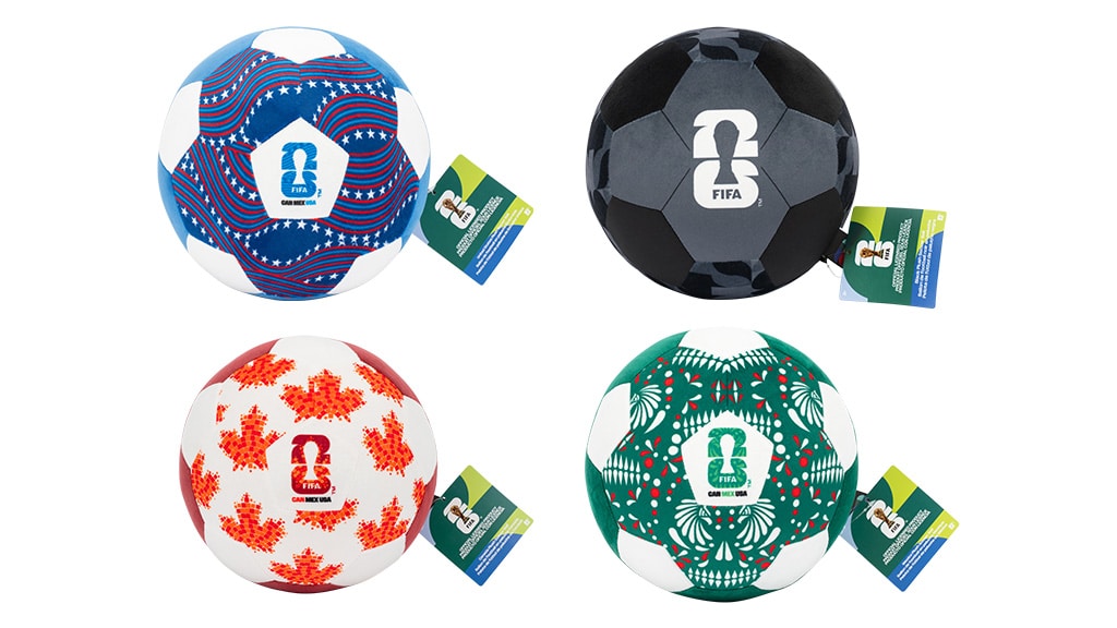 Jazwares FIFA 2026 MS Squishmallows plyšové figurky jsou opravdu skvělé
