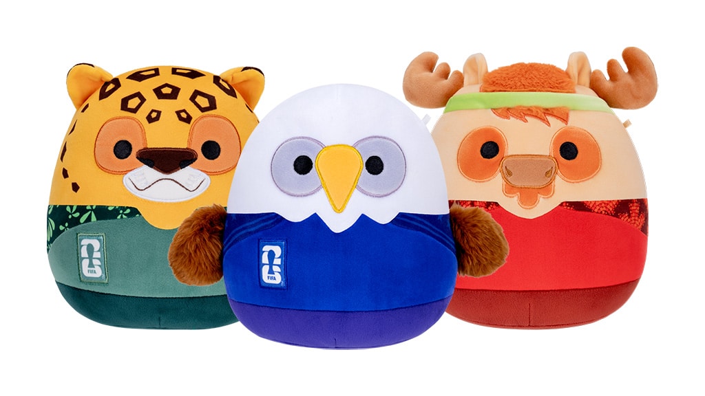 Jazwares FIFA 2026 MS Squishmallows plyšové figurky jsou opravdu skvělé