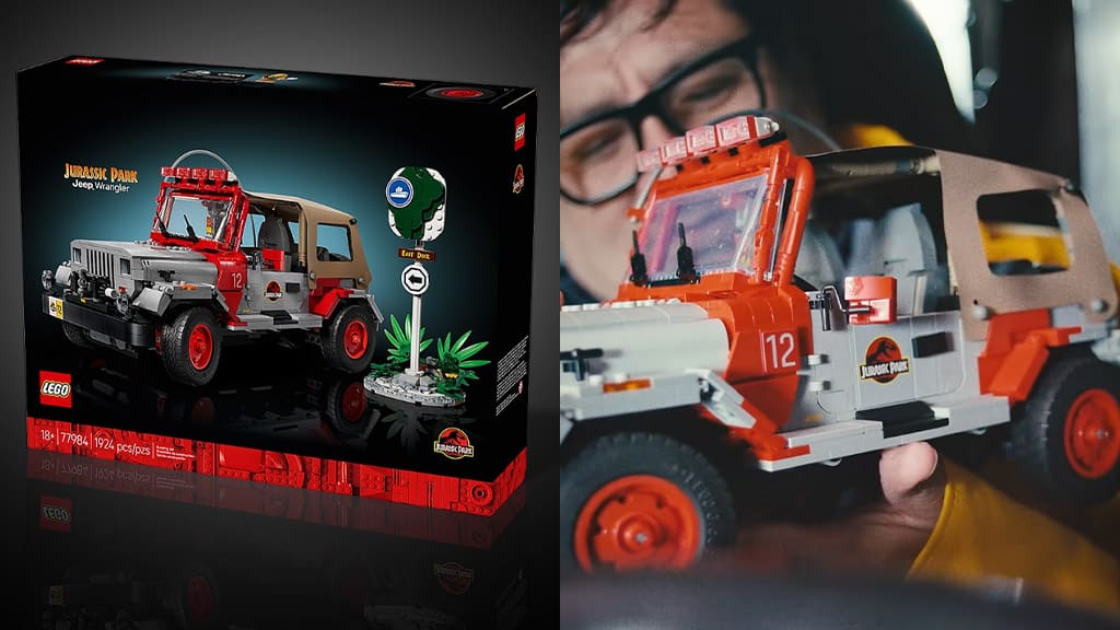 Tato nová LEGO Jurassic Park sada je fantastická!