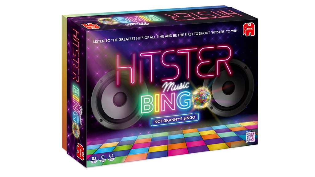 Jumbo Hitster Music Bingo kvíz společenská hra