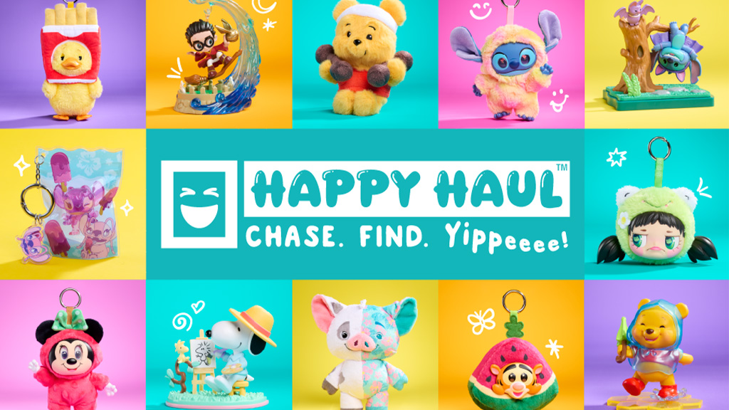 Just Play zpestřuje rozbalování s novými překvapeními Happy Haul Disney
