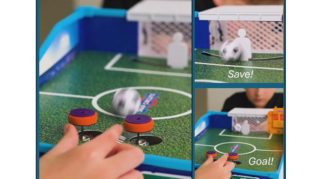 Udělej učení zábavné se STEM hrou Snap Circuits Soccer Shot