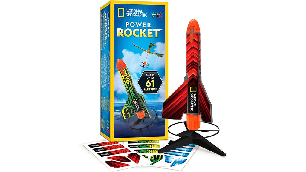 Blue Marble National Geographic Power Rocket letadlo hračka