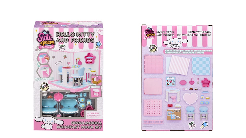 Goliath Sanrio představila sladkou kolekci doplňků figurky Hello Kitty