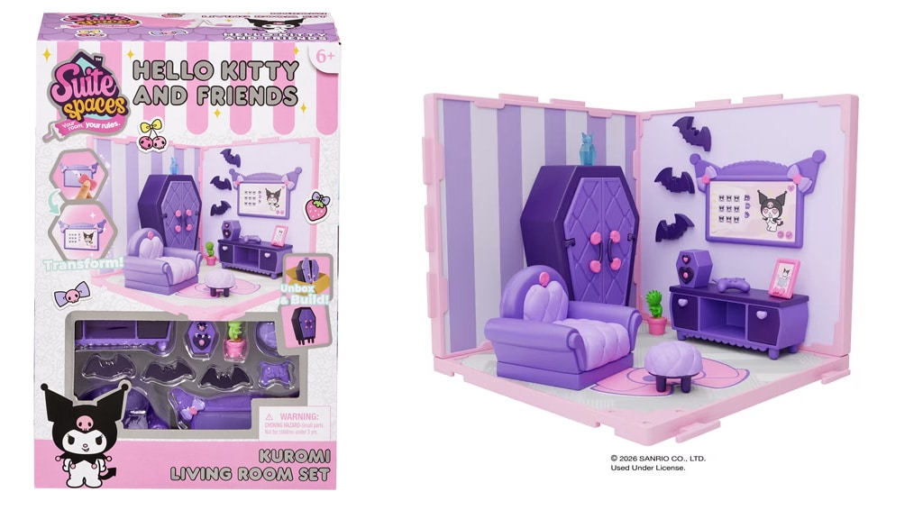 Goliath Sanrio představila sladkou kolekci doplňků figurky Hello Kitty