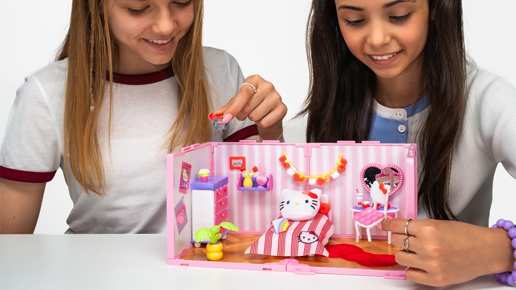 Goliath Sanrio představila sladkou kolekci doplňků figurky Hello Kitty