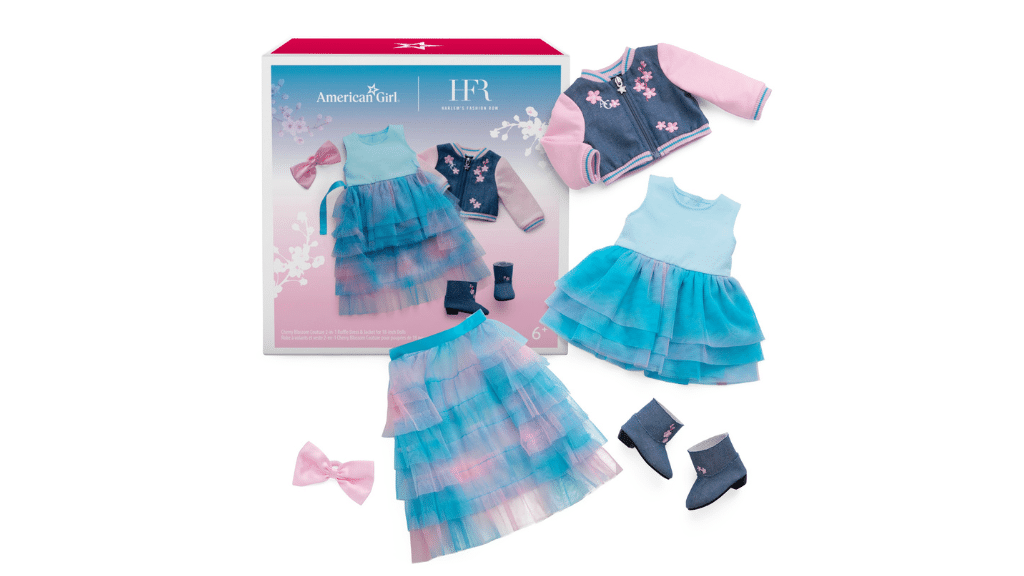 Díky oblečení pro panenky Brooke Sumpter budou panenky American Girl stylové