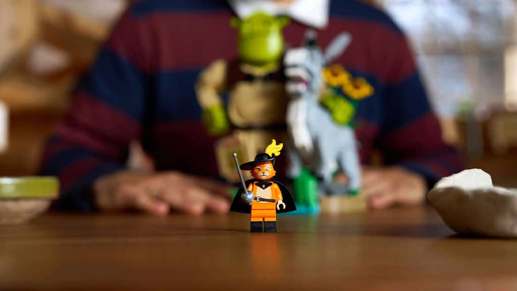 Sada LEGO Ideas Shrek, Osel a Čert v botách