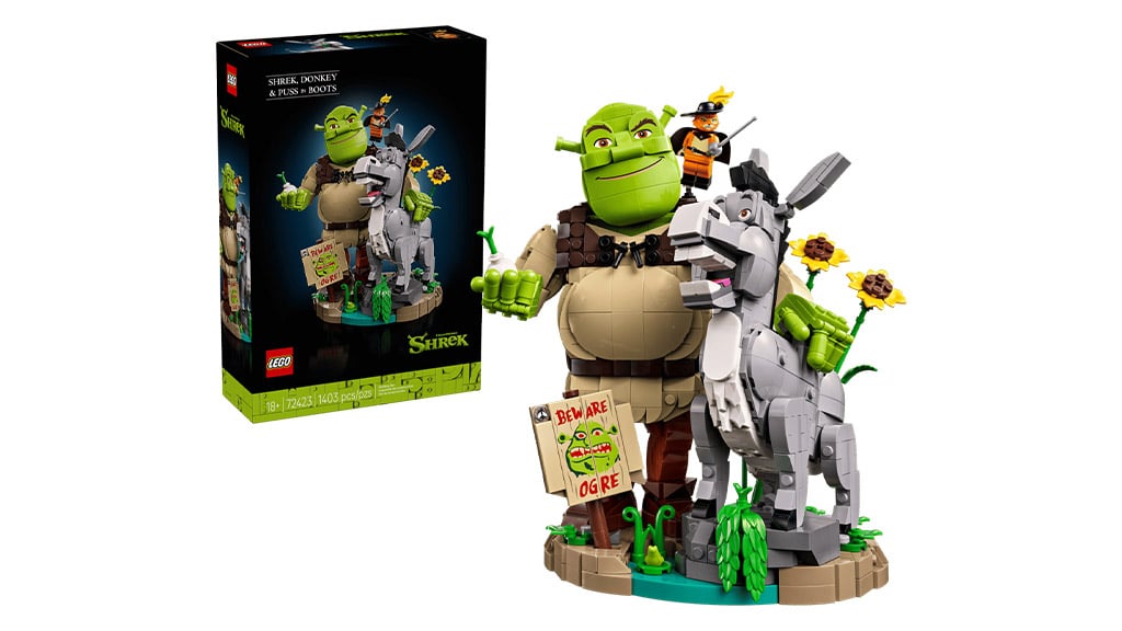 Sada LEGO Ideas Shrek, Osel a Čert v botách