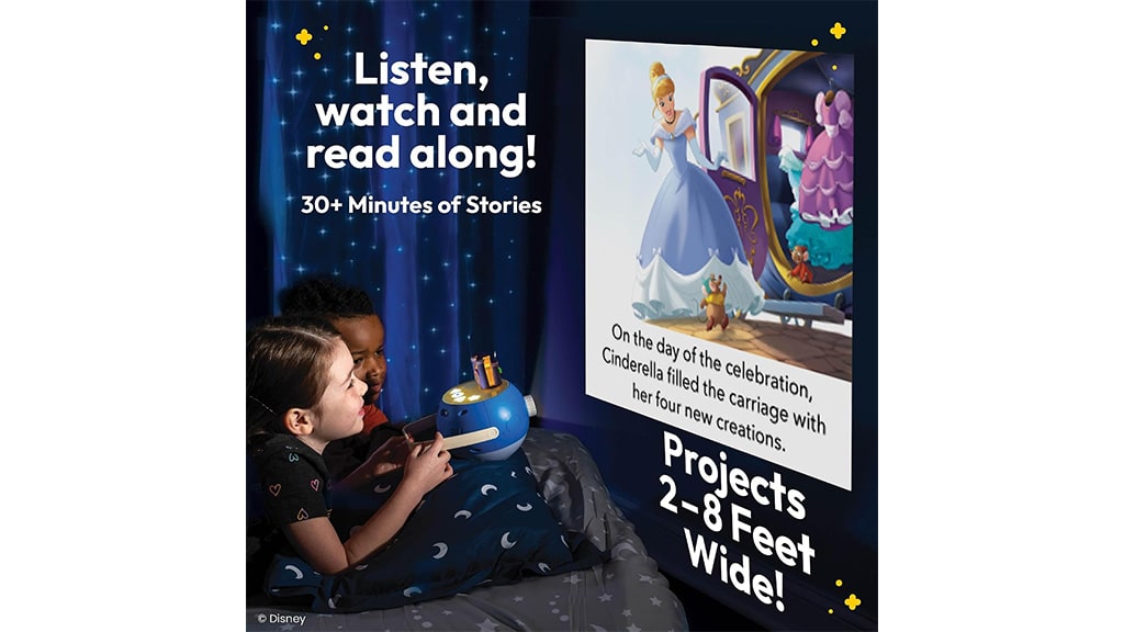 Zažij kouzlo Disney princezen s novou figurkou projektoru Luna!