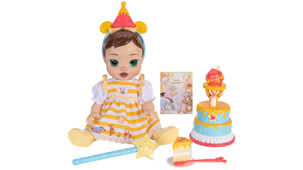 JAKKS Pacific Disney Darlings Kouzelné narozeninové překvapení Medvídek Pú