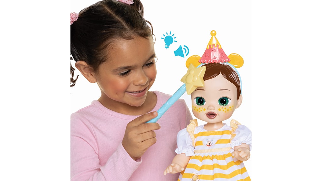 JAKKS Pacific Disney Darlings Kouzelné narozeninové překvapení Medvídek Pú