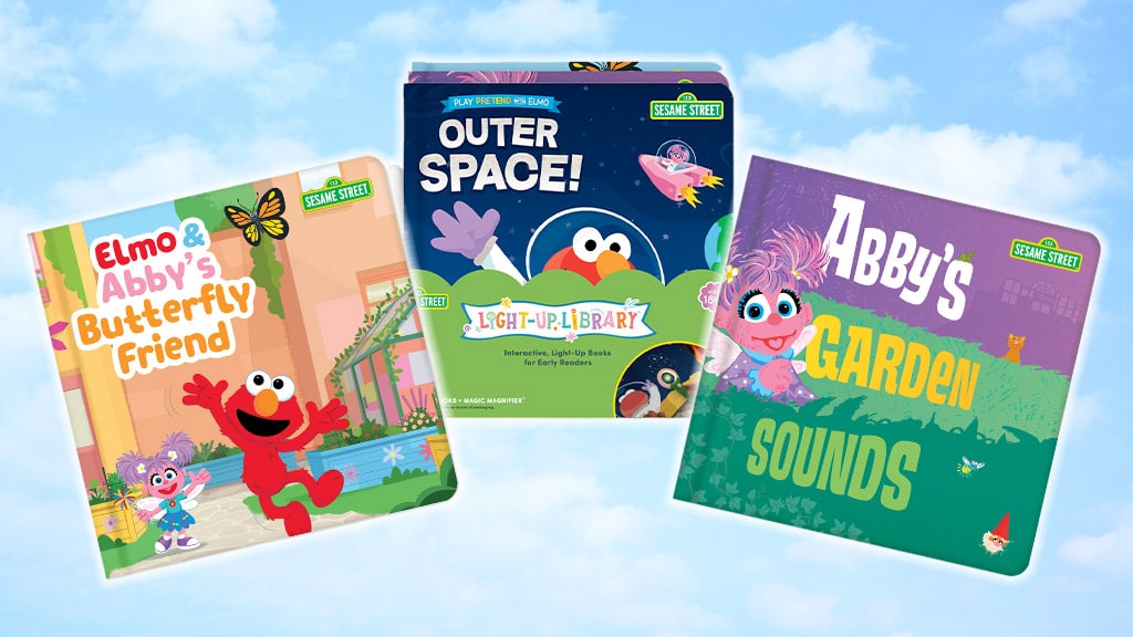 Osvětlete svou knihovnu s novými knihami Glo Pals ze Sesame Street