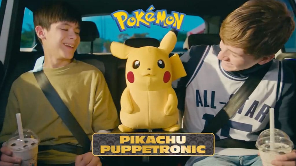 Jazwares RealFX Pokémon Pikachu Puppetronic interaktivní plyš