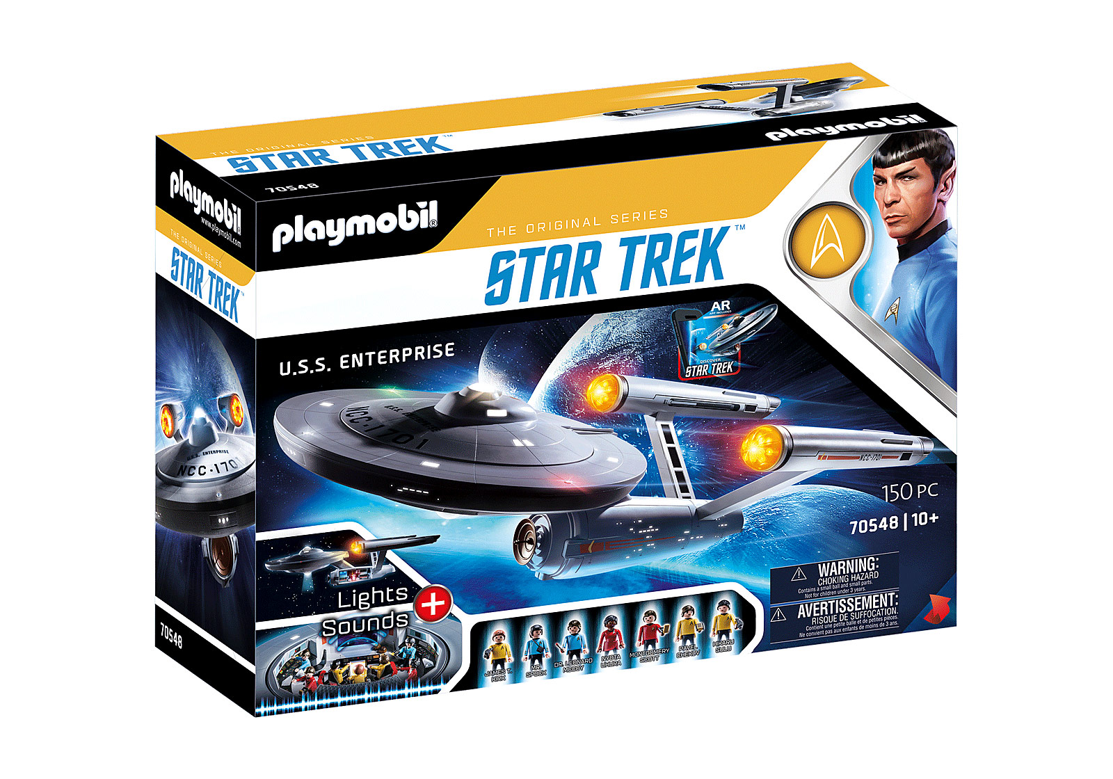 Nová Playmobil sada Star Trek USS Enterprise bude představena 8. září!