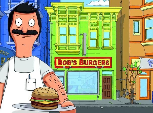 Hračky z restaurace Bob's Burgers