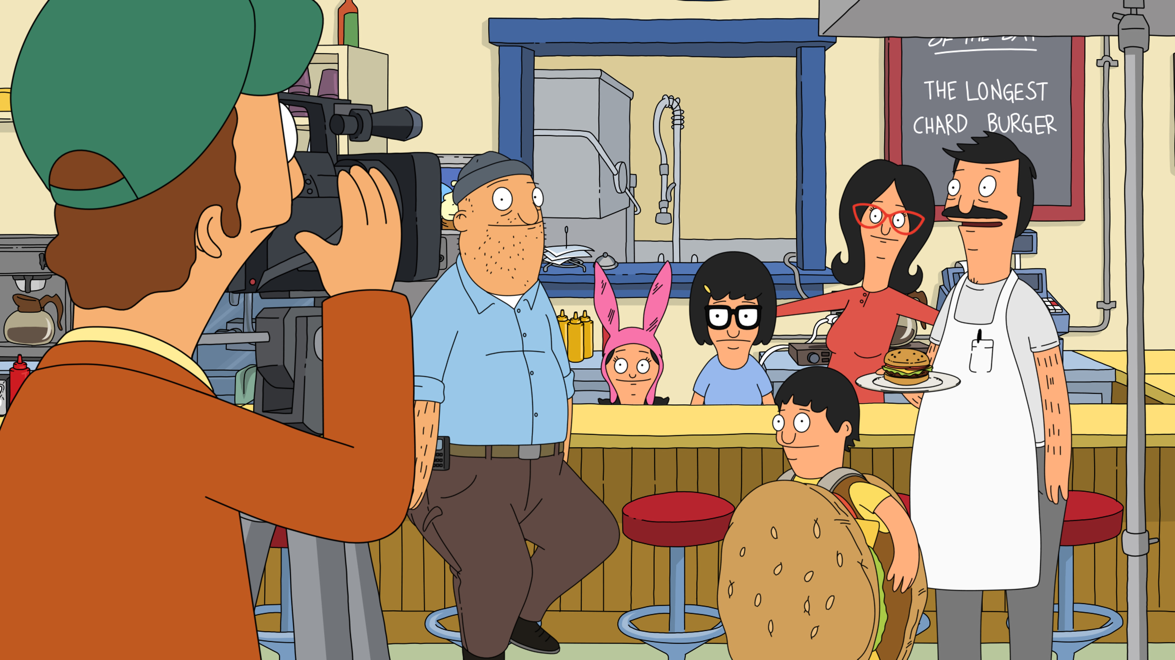 Hračky z restaurace Bob's Burgers
