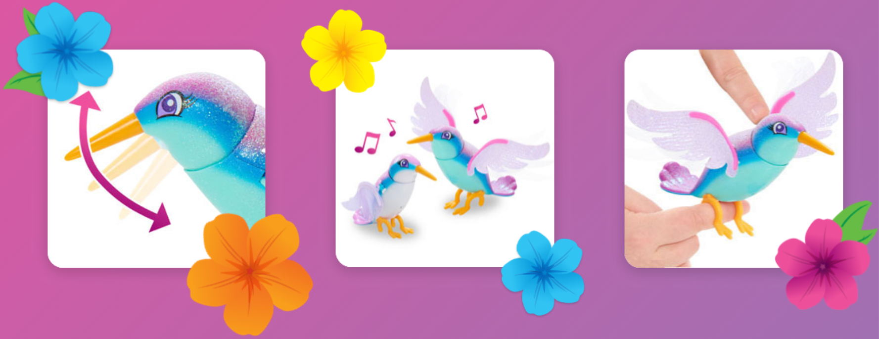 Kolibříci Flutter Friends od Just Play!