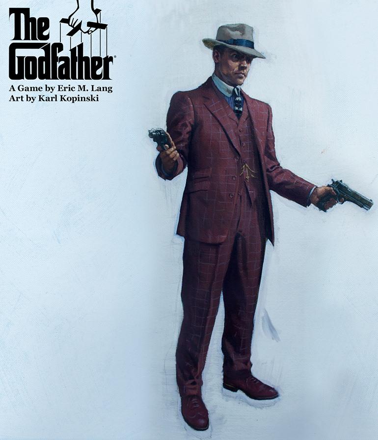 Desková hra Kmotr: The Godfather: Corleone's Empire boardgame