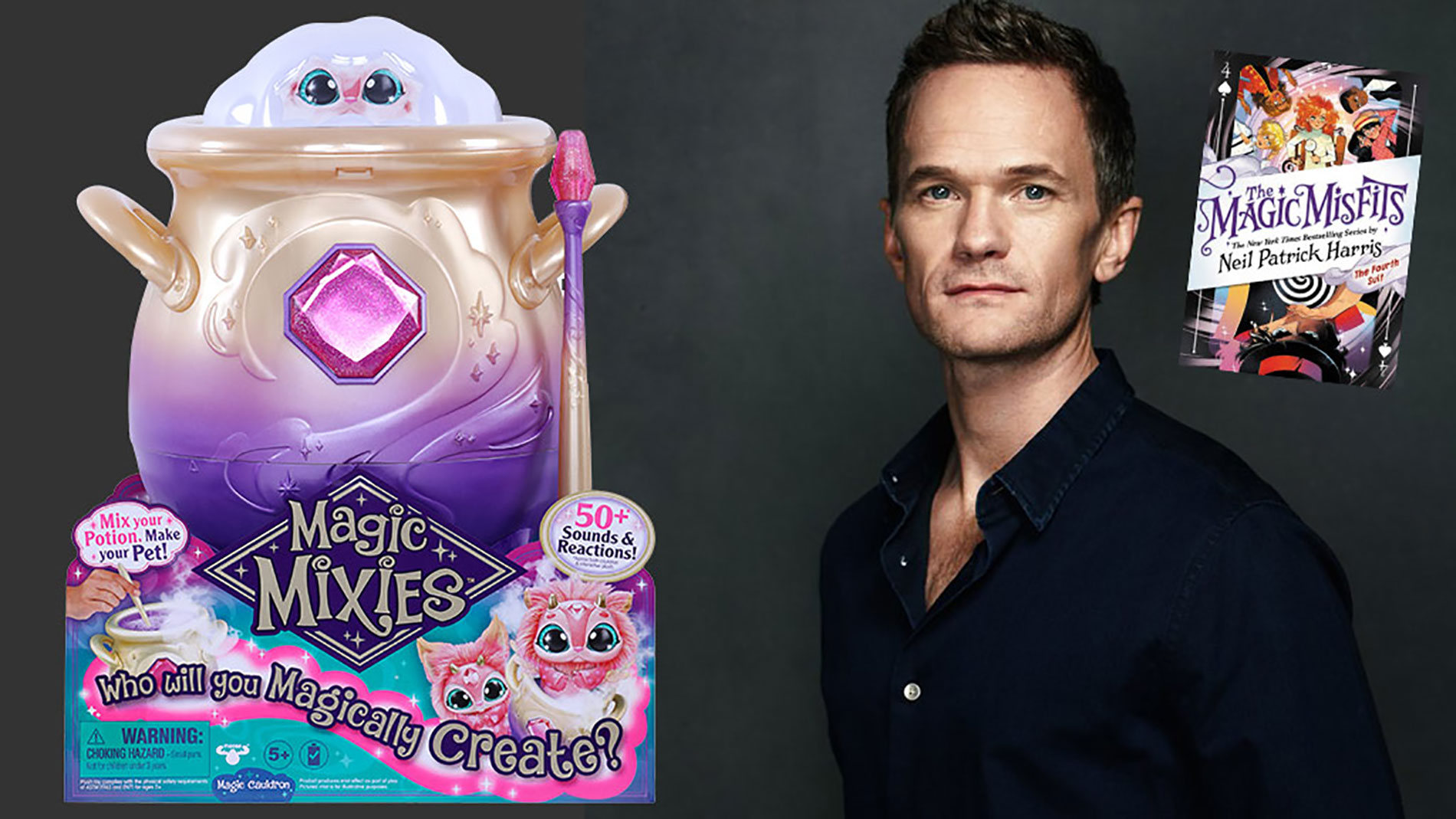 Neil Patrick Harris bude kouzelným velvyslancem Magic Mixies Magic Cauldron