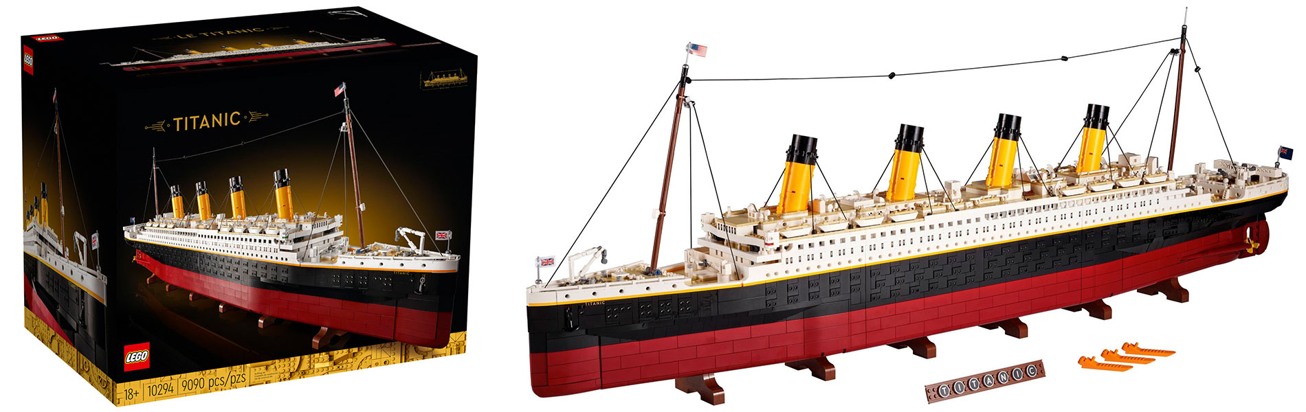 LEGO představuje sadu RMS Titanic