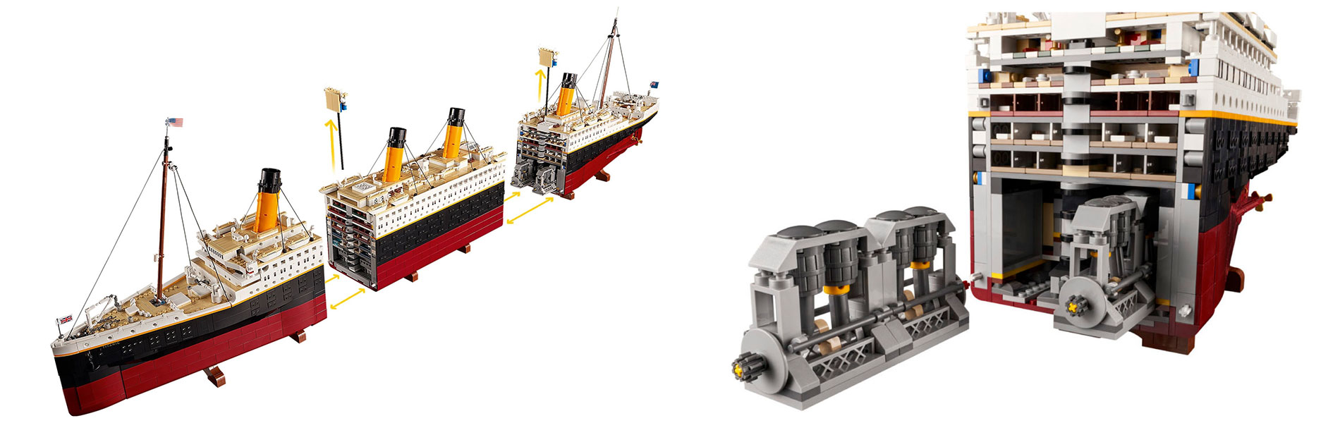 LEGO představuje sadu RMS Titanic