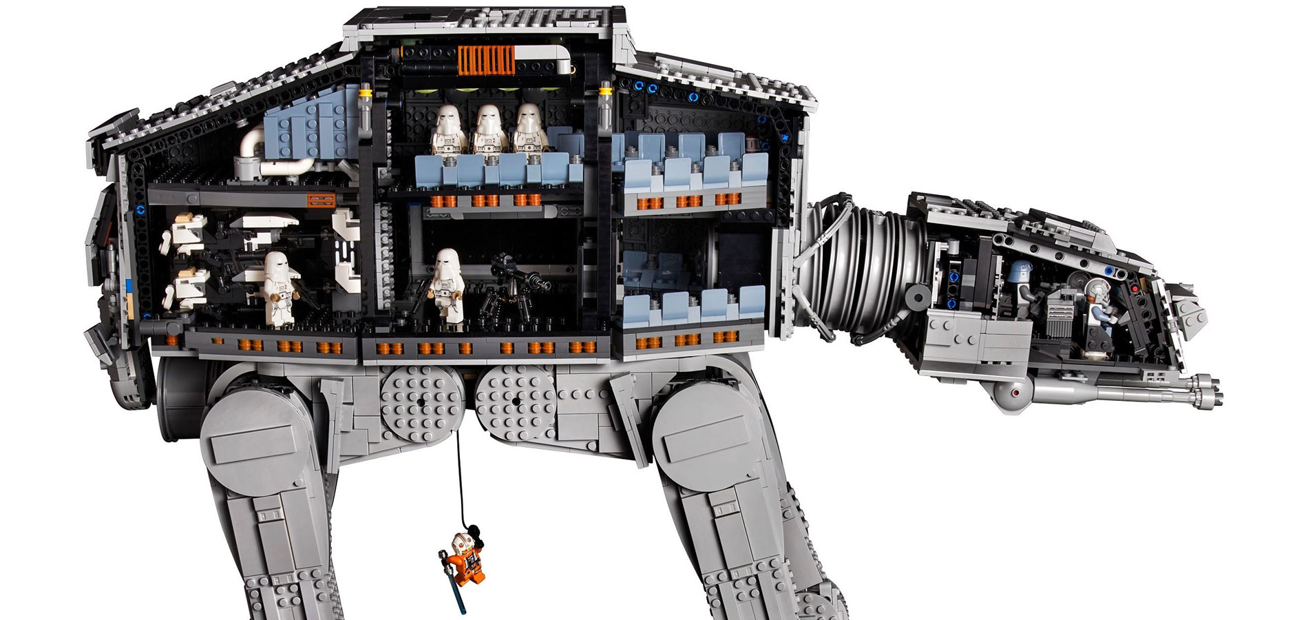 LEGO® potěší dospělé fanoušky obrovským krokovacím AT-AT