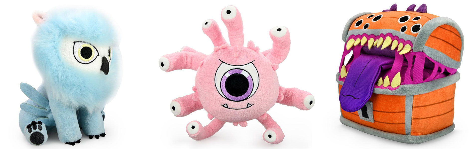 Kidrobot vyrábí plyšové figurky Dungeons & Dragons