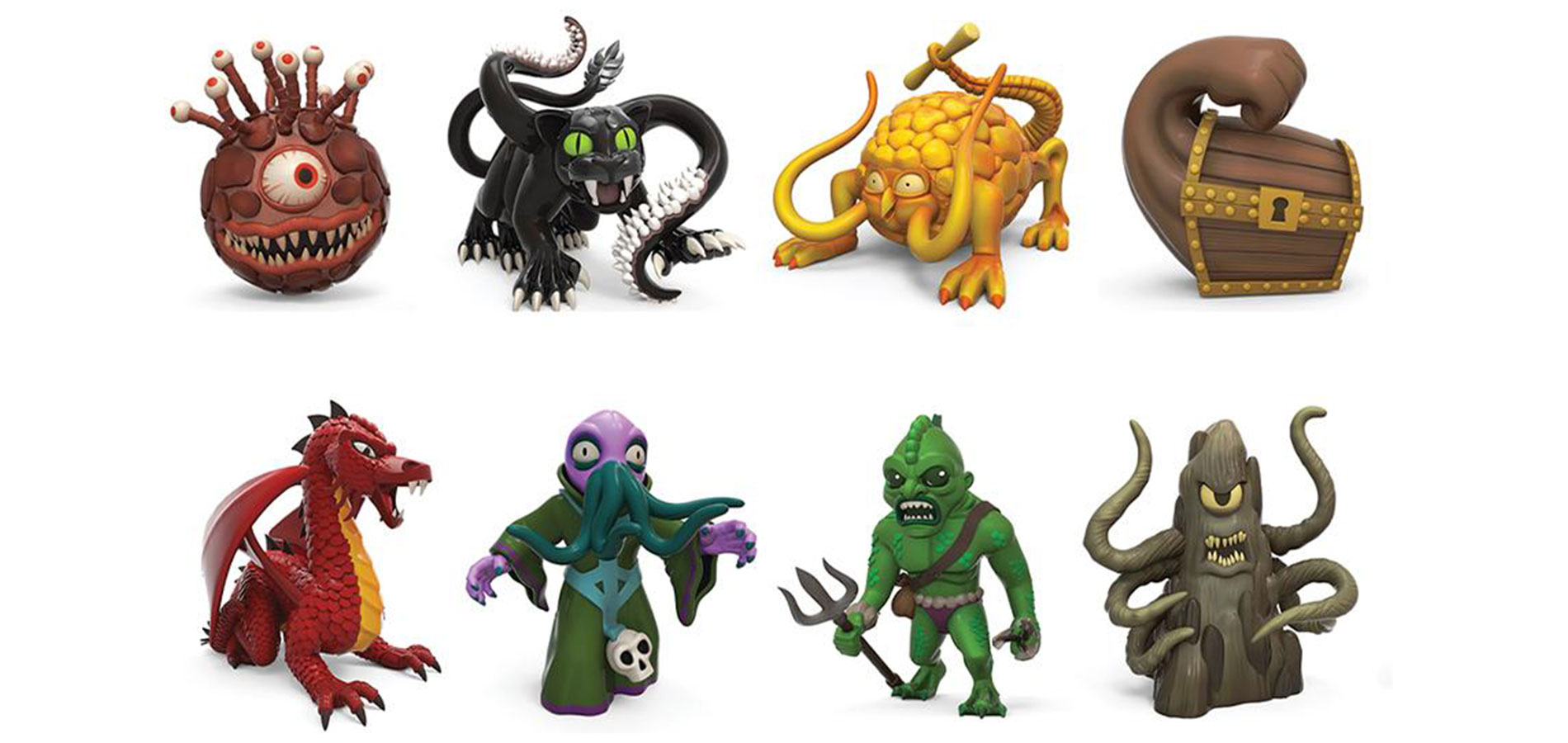 Kidrobot vyrábí plyšové figurky Dungeons & Dragons