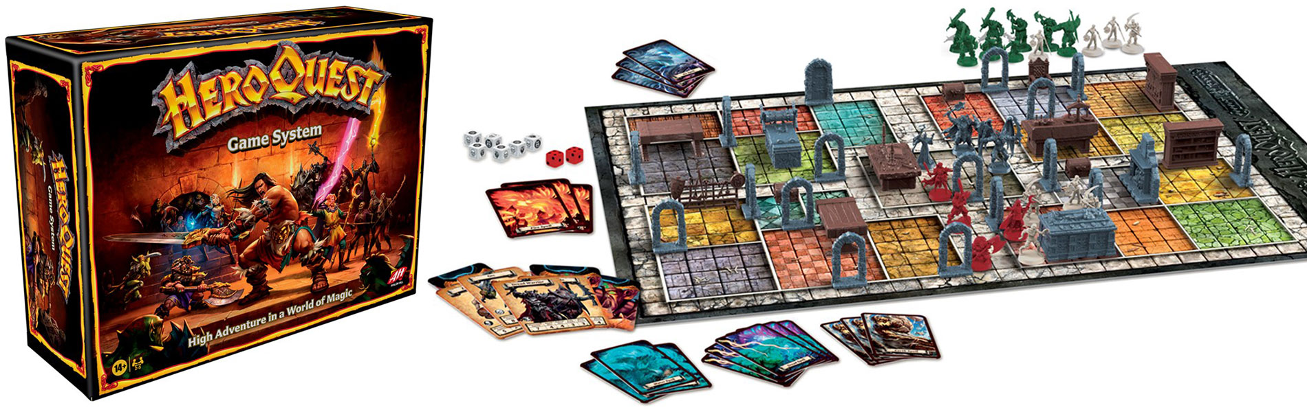 HeroQuest, ikonická dobrodružná desková hra na hrdiny se vrací na police obchodů