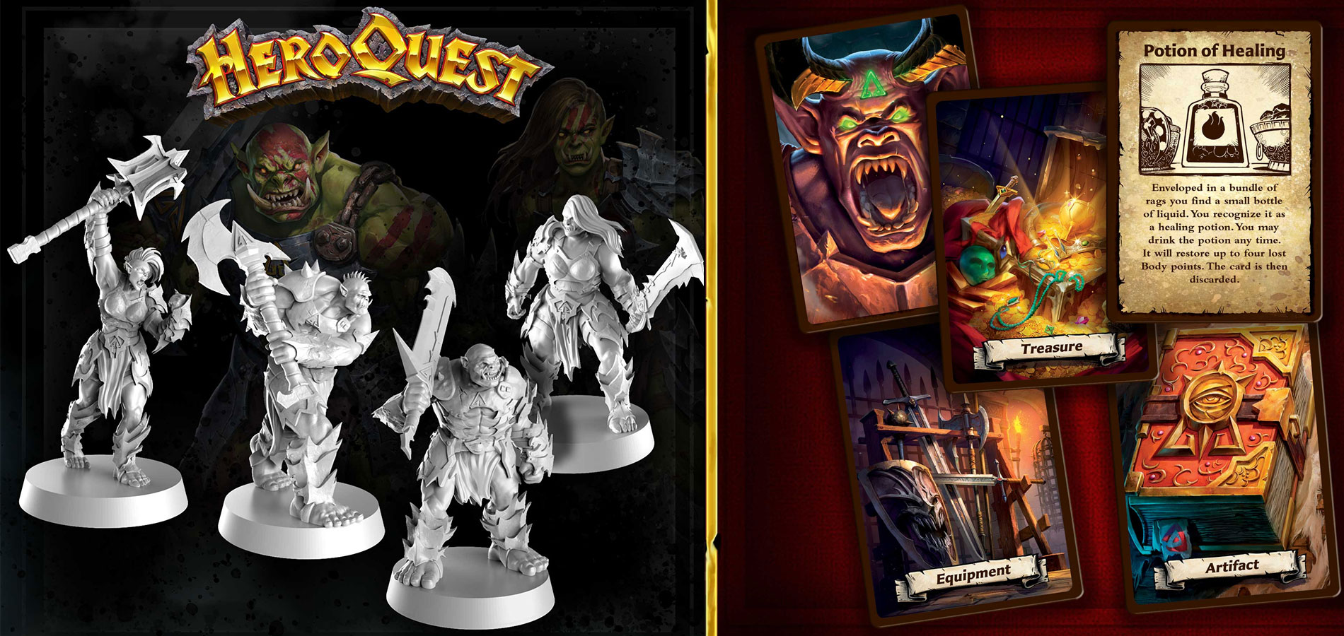 HeroQuest, ikonická dobrodružná desková hra na hrdiny se vrací na police obchodů
