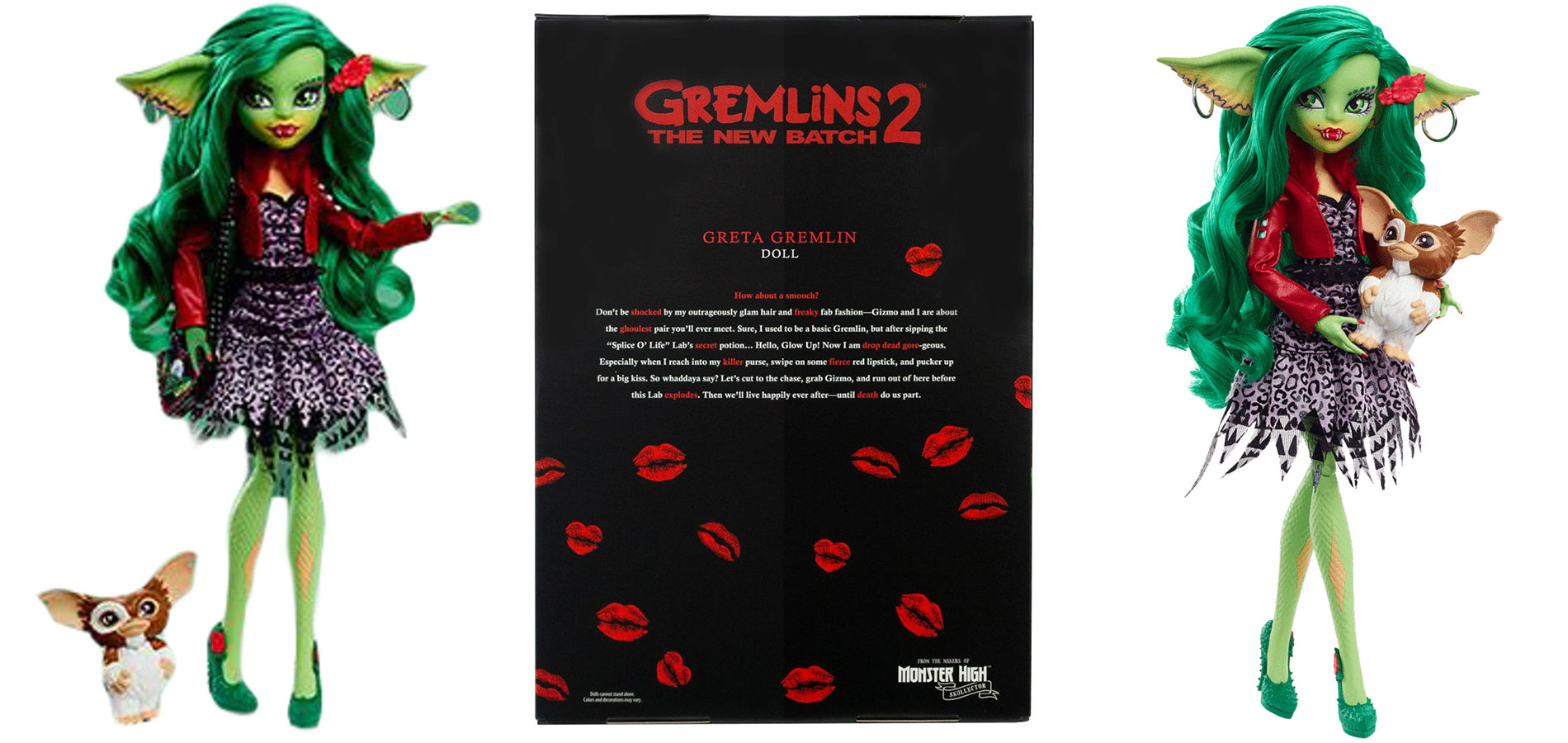 Mattel představuje panenku Greta Gremlin z Monster High Skullector