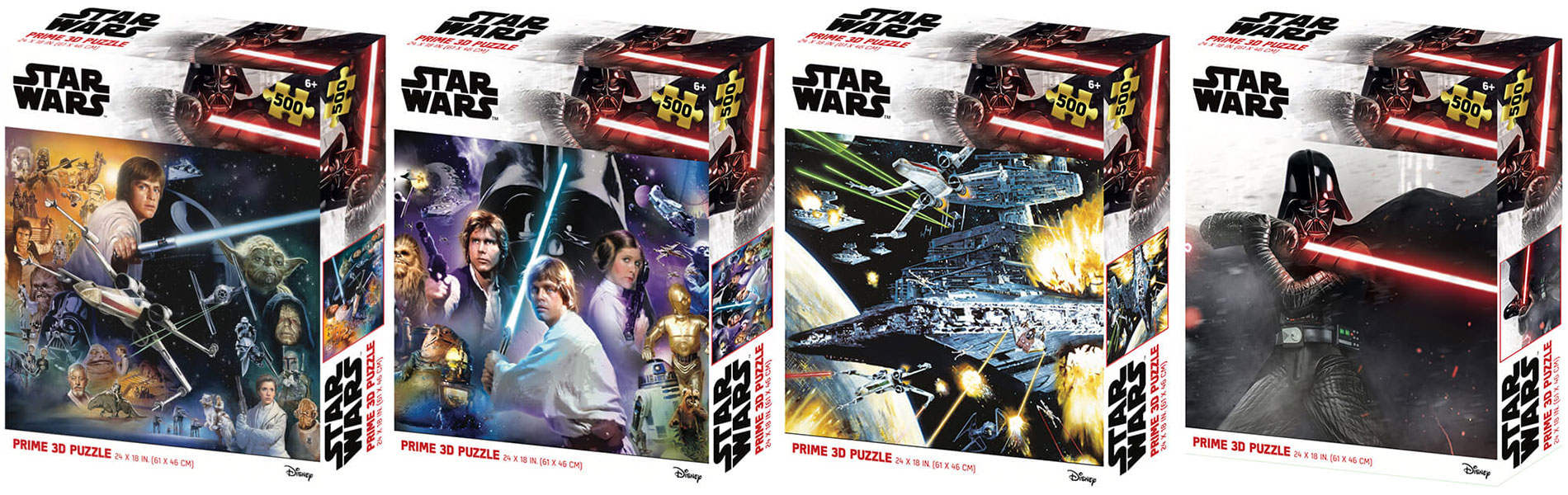 Kidicraft Star Wars puzzle s 3D efektem Prime