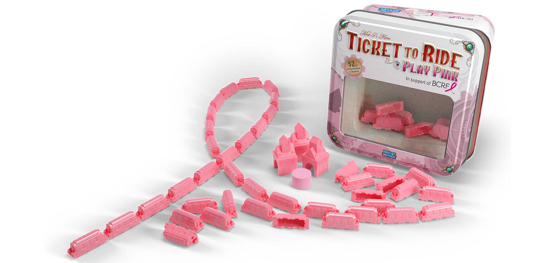 Ticket to Ride Play Pink vybral více než 180 000 dolarů
