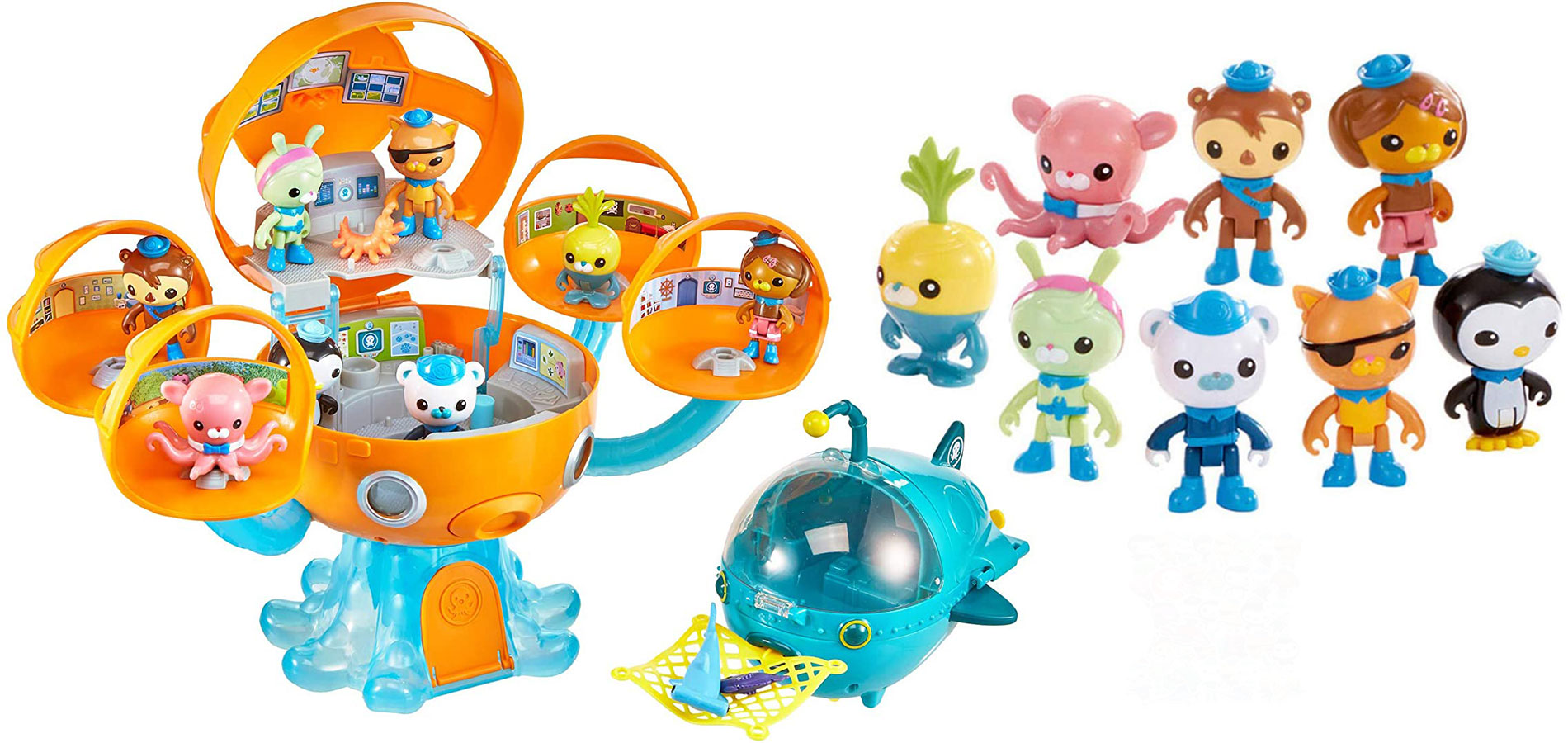 První pohled na novou řadu hraček Octonauts od Moose Toys