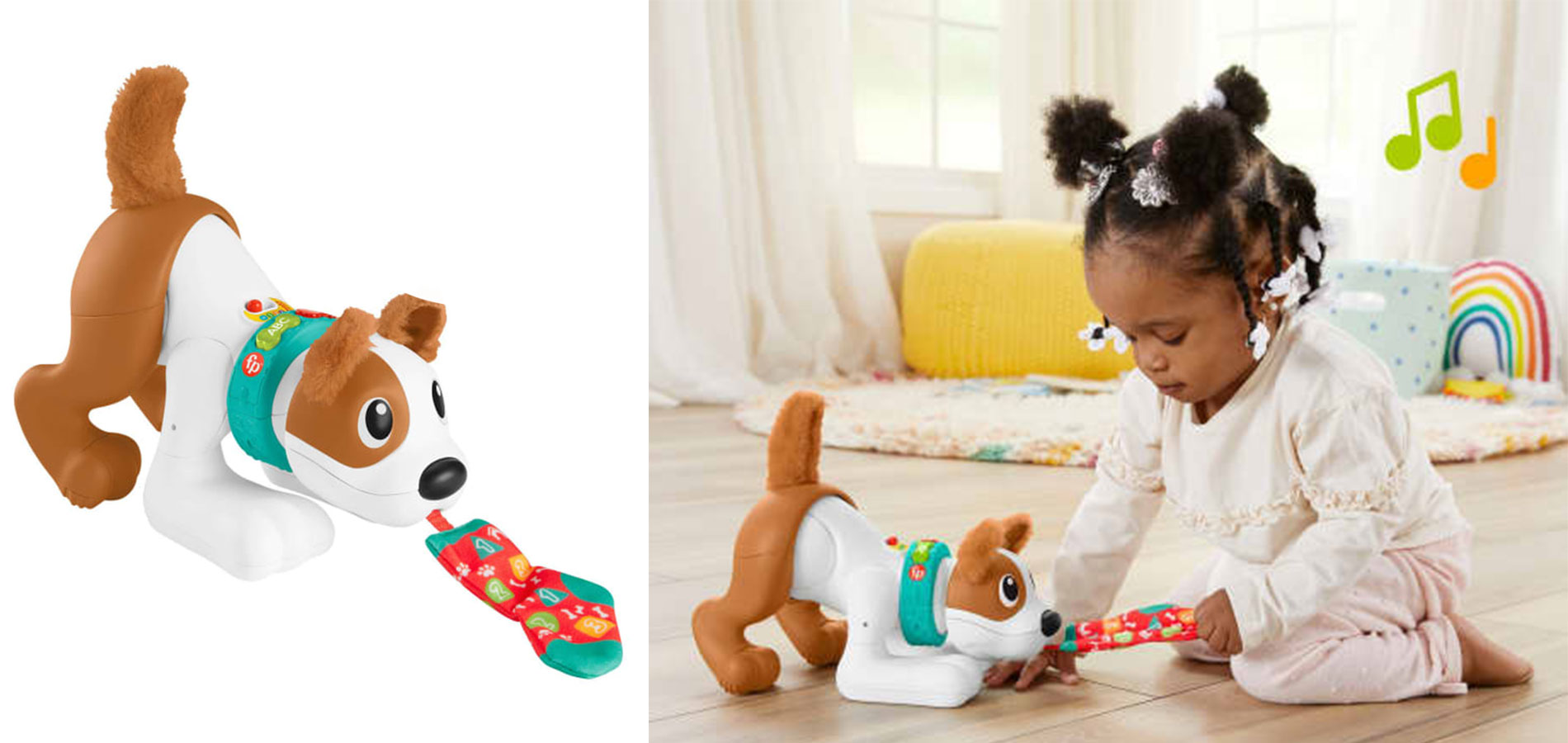 Fisher-Price představil novou hračku Pes, lez mi s sebou