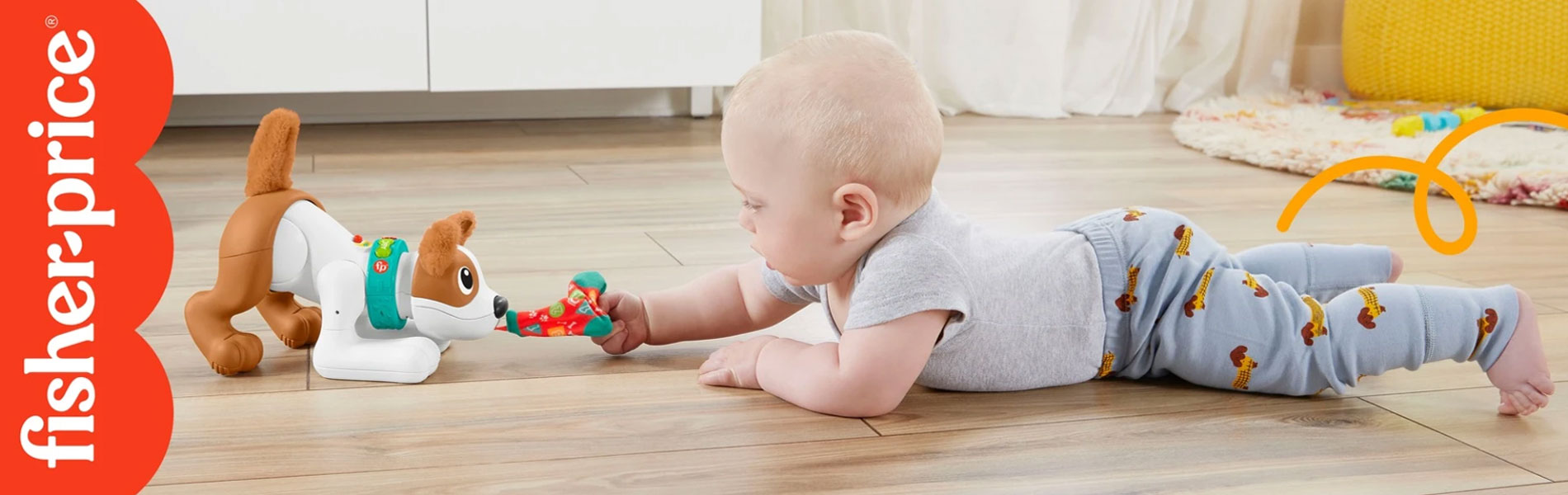 Fisher-Price představil novou hračku Pes, lez mi s sebou