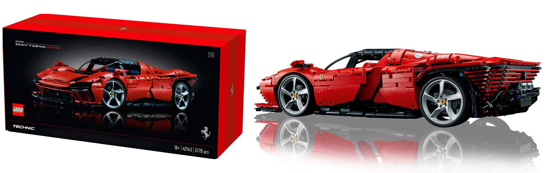 LEGO® Technic představil model Ferrari Daytona SP3