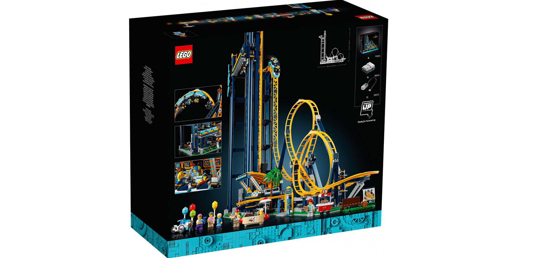 Nový horská dráha LEGO se 3756 díly