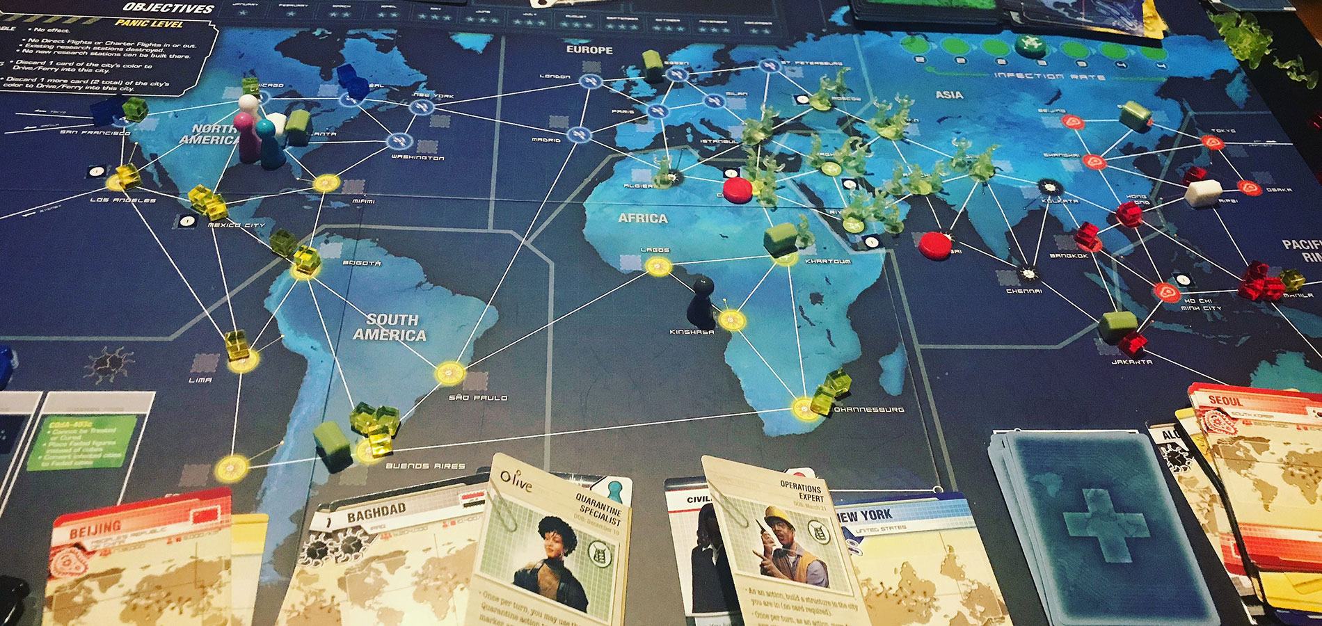 Top 10 deskových her – 2. místo Pandemic: Legacy - 1. sezóna