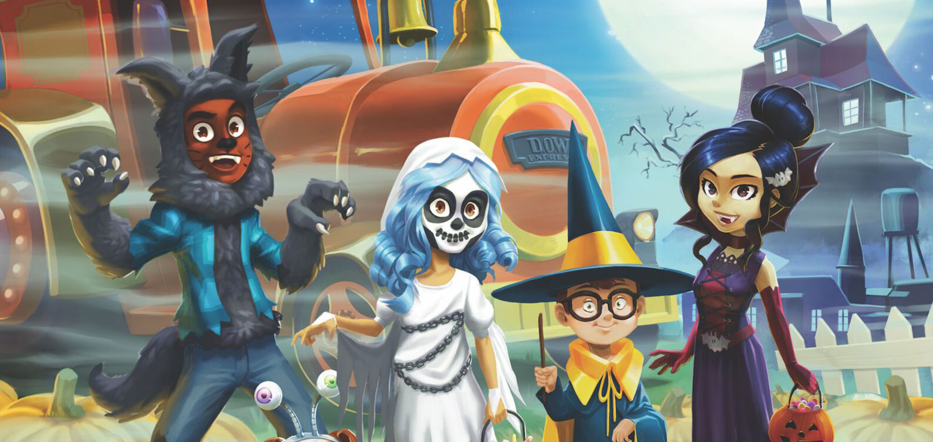 Asmodee představuje hru Ticket to Ride: Ghost Train