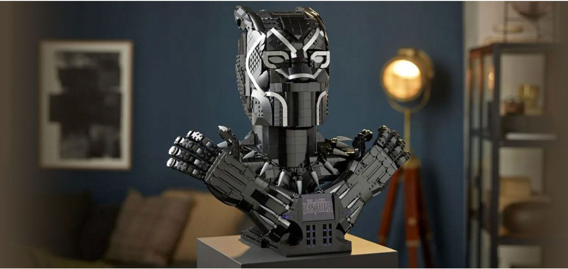 Řada LEGO Marvel se rozšíří o bustu Černého pantera