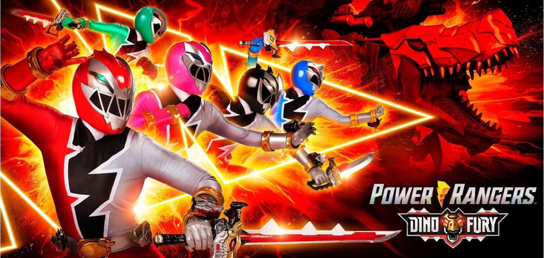 Nový Power Rangers Dino Fury vychází na Popu