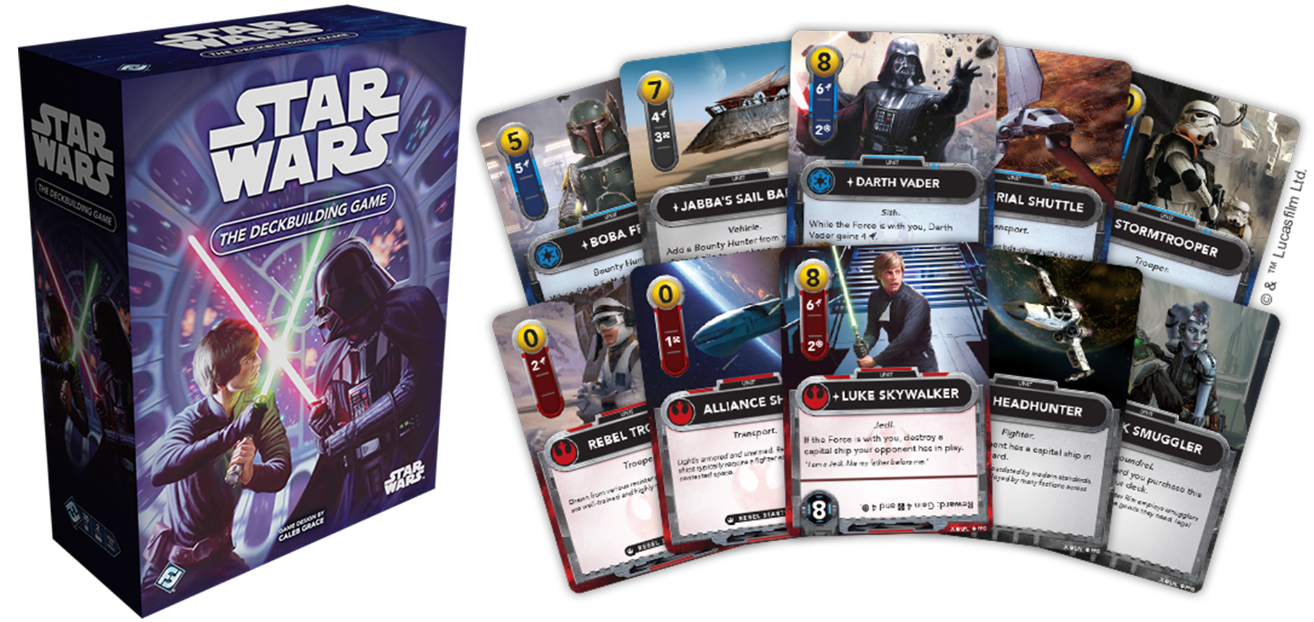 FFG oznámila karetní hru Star Wars: The Deckbuilding Game