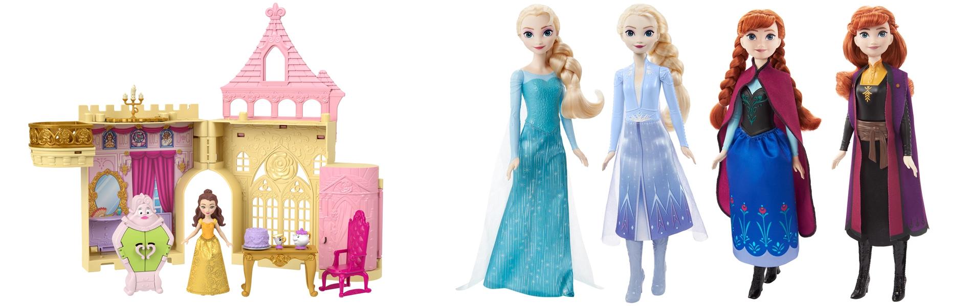 Mattel představil své kouzelné nové panenky Disney Princezny a Ledové království
