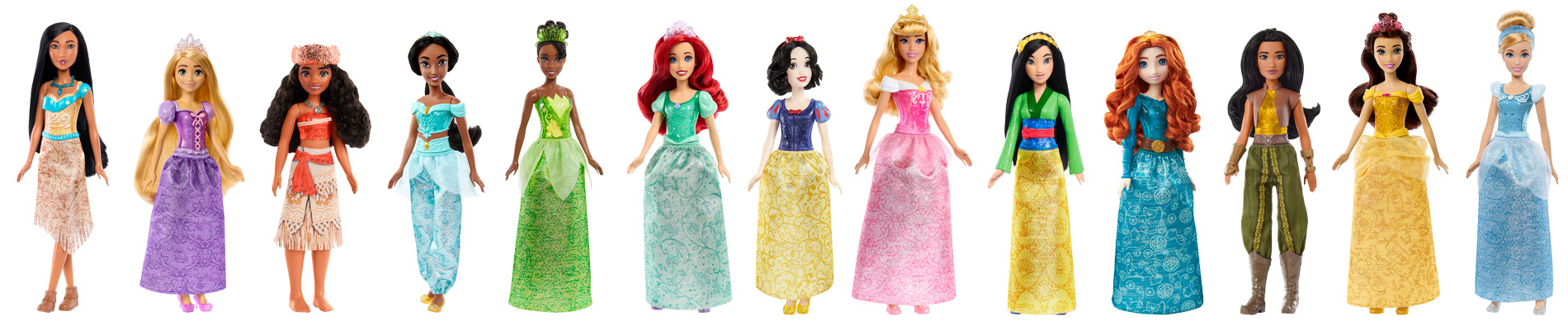 Mattel představil své kouzelné nové panenky Disney Princezny a Ledové království