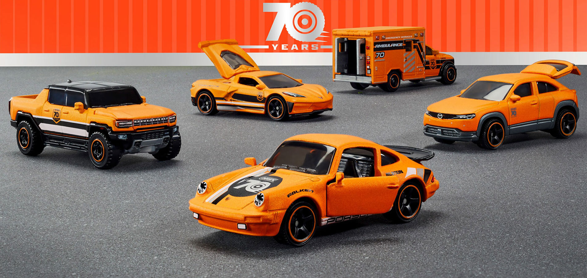 Mattel slaví 70. výročí Matchboxu
