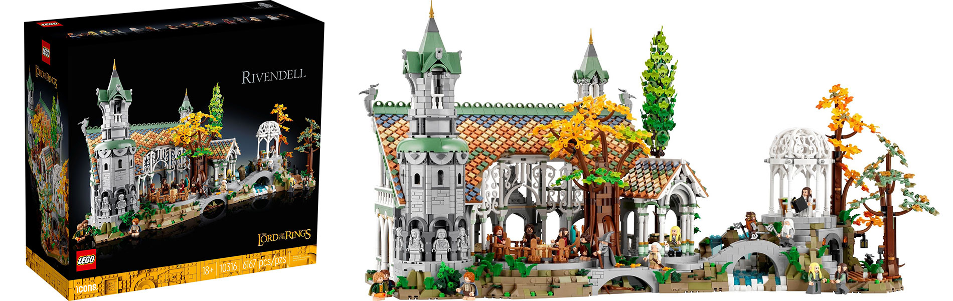 LEGO představuje sadu Pán prstenů: Vejděte do Údolí