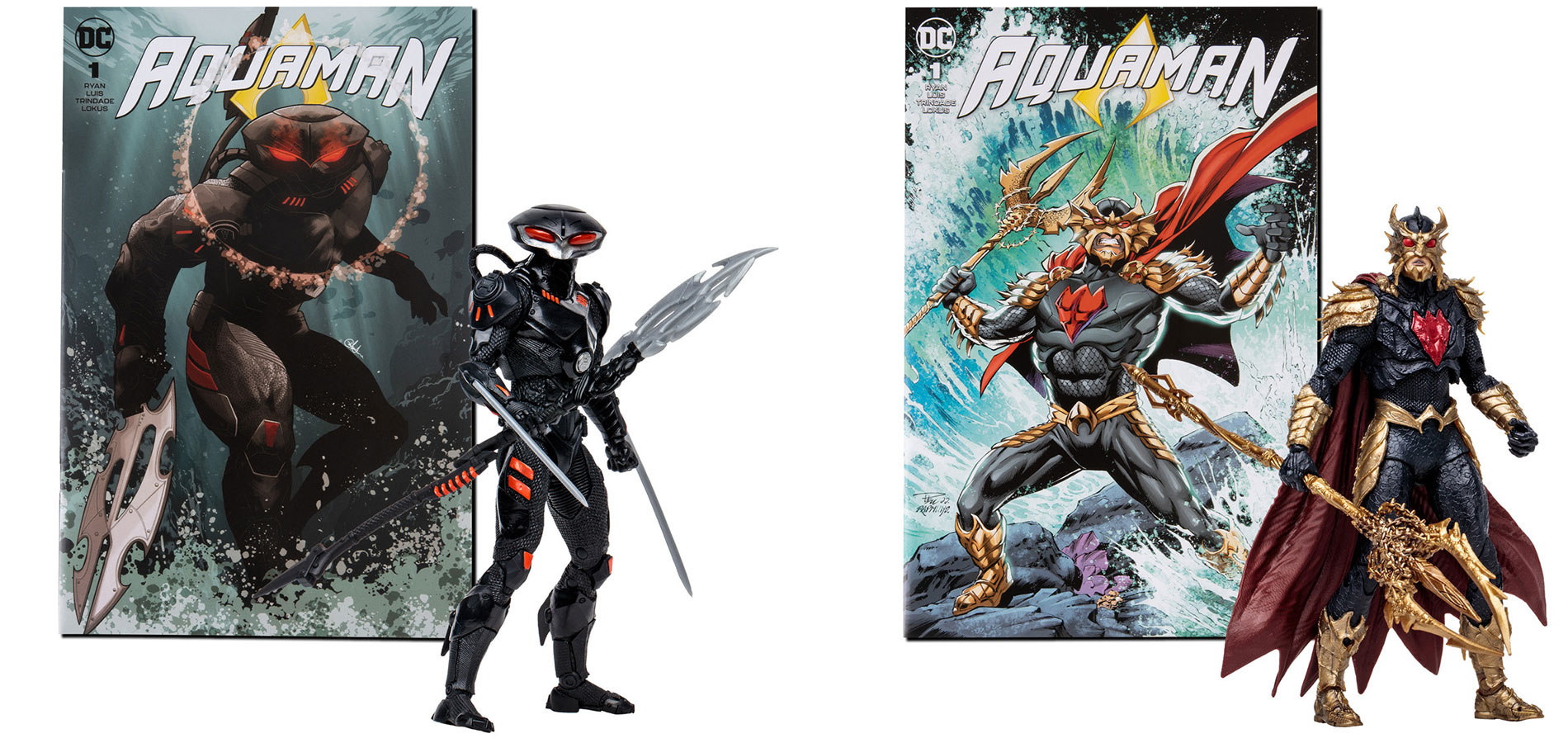 V nabídce McFarlane Toys jsou již dostupné 18cm figurky Aquamana od DC Comics