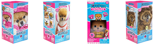 Jiffpom, celosvětově slavný trpasličí špic je nyní také na trhu s hračkami!
